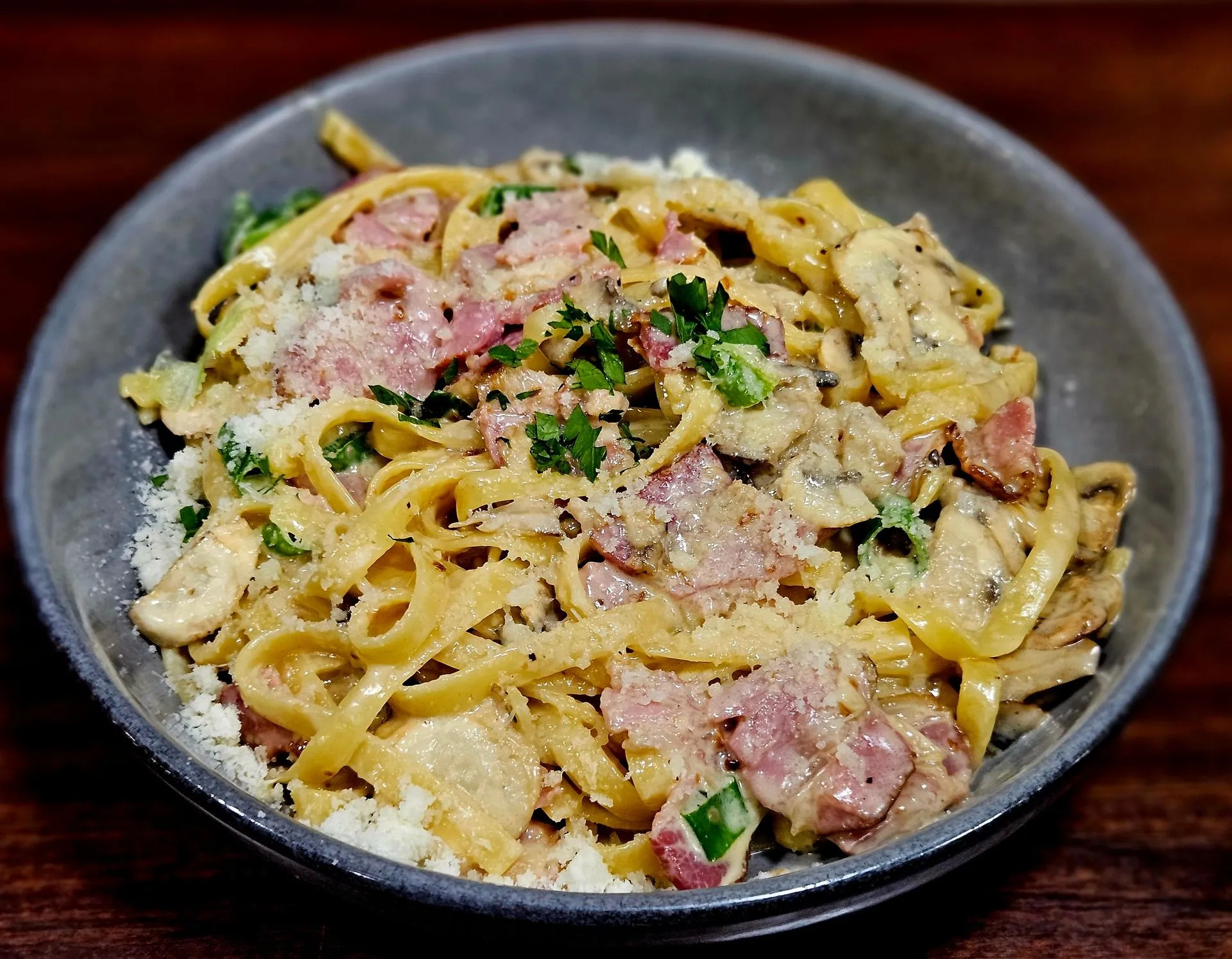 Fettuccine Boscaiola